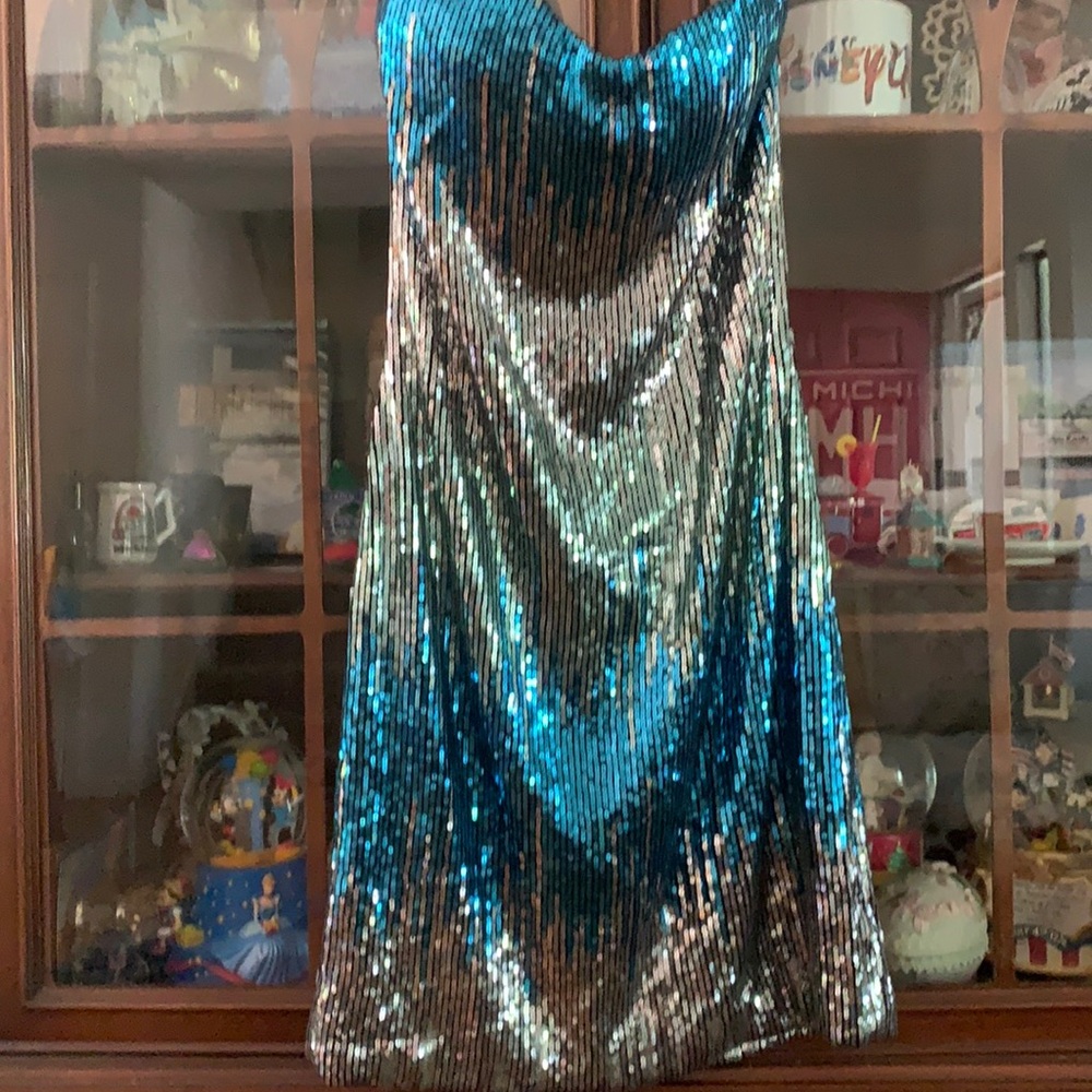Sequin dress made in USA size small